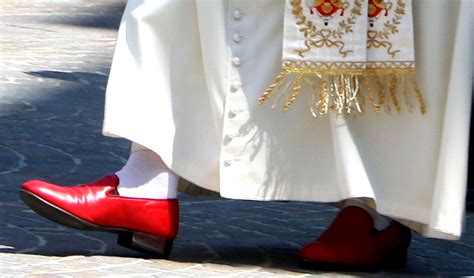 pope benedict gucci|pope benedict shoes.